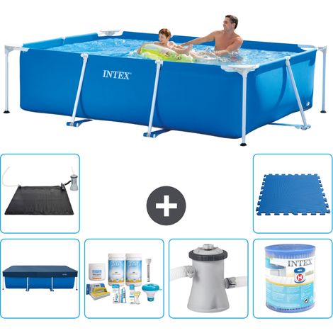 Intex Piscina con struttura Rettangolare - 260x160x65 cm - 7-pezzi S40113 (1/5)