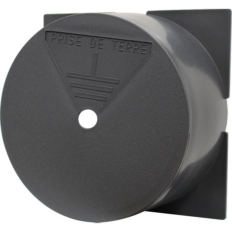 RAM – Regard de visite pour mesure de prise de terre – Hauteur 100 mm – Intérieur Ø170 mm – Accessoire pour installation professionnelle