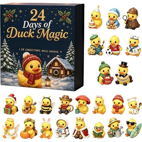3D-Adventskalender 2026 (24 Tage) – Niedliche Figuren (1/5)
