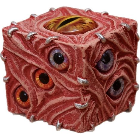 Dés Mystérieux Œil du Destin, design unique, roman créatif, 2 pièces (1/4)
