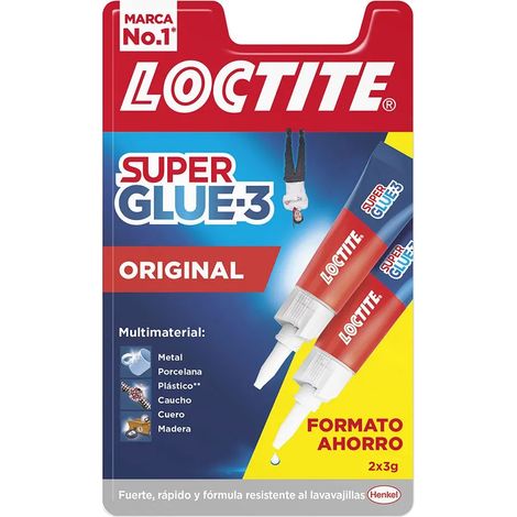 Colla Loctite superglue-3 original duo impermeabile resistente agli urti