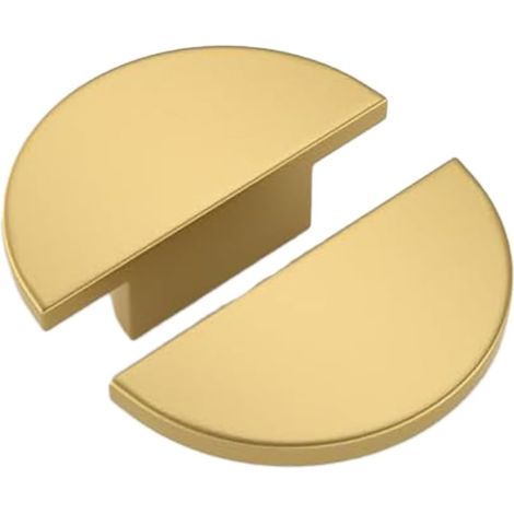 Schubladengriff aus Messing für Schränke 42 mm goldfarben (1/5)