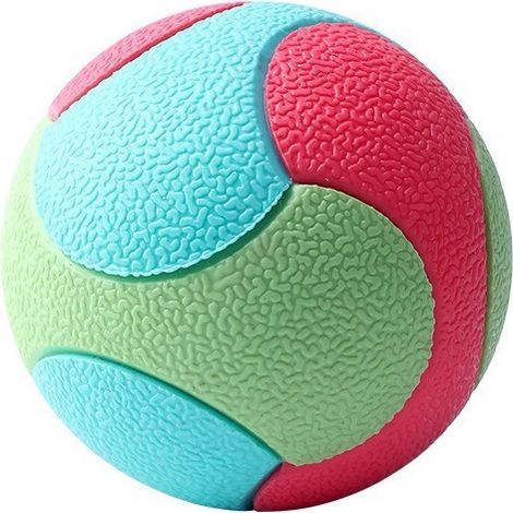 2er-Pack Hundebälle aus Naturkautschuk – Jagdball für Hunde – stabiler und vielseitiger Ball (7,5 cm)