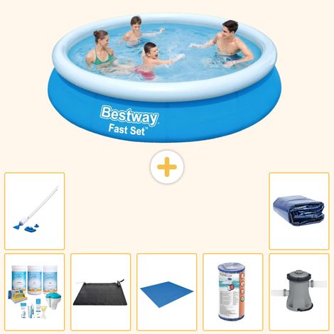 Bestway Bestway Fast Set Ronde - 366x76 cm - 8-pièces S21389 (1/5)