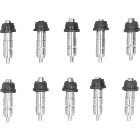 10 bebederos automáticos de acero inoxidable, ligeros, para gallineros y ganado. (1/5)