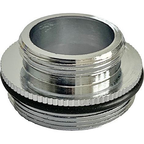 Raccord de tuyau d'évier, adaptateur de robinet pour tuyau d'arrosage pour cuisine et salle de bain, adaptateur d'aérateur en laiton avec filetage multiple et filetage mâle GHT 3/4 pouce (1/5)