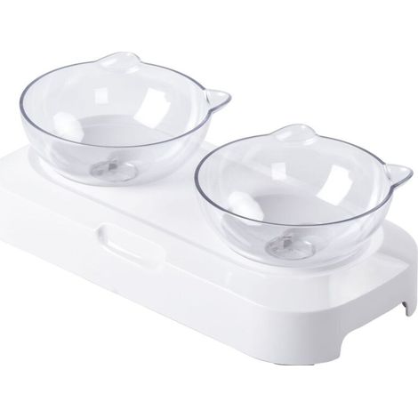 Gamelle pour animaux de compagnie double gamelle pour chat et chien (1/5)