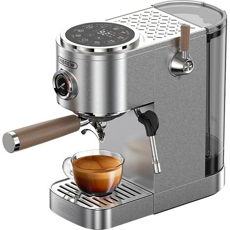 Macchina per caffè espresso, pressione 20 bar, preparazione per due tazze, H13-SL, UE (1/2)