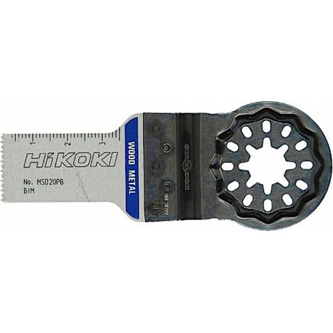 Multifunktionswerkzeug Klinge Hikoki msd20pb Bi-Metall 20x30 mm