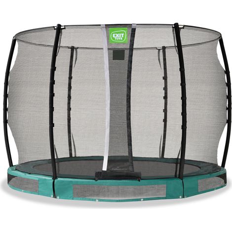 EXIT Allure Classic Bodentrampolin ø305cm - grün