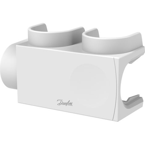 Danfoss Kunststoffabdeckung für VHS-DV Eck, Fühler rechts in RAL 9016, Heizkörper 3/4'', 013G7955 (1/3)