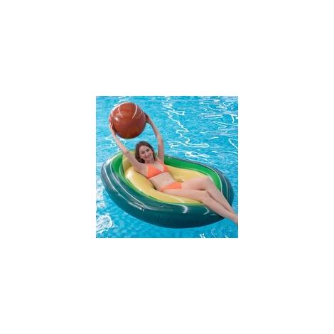 Flotteur géant gonflable avocat 130x160 cm – Matelas de piscine plage enfants & adultes, valve rapide