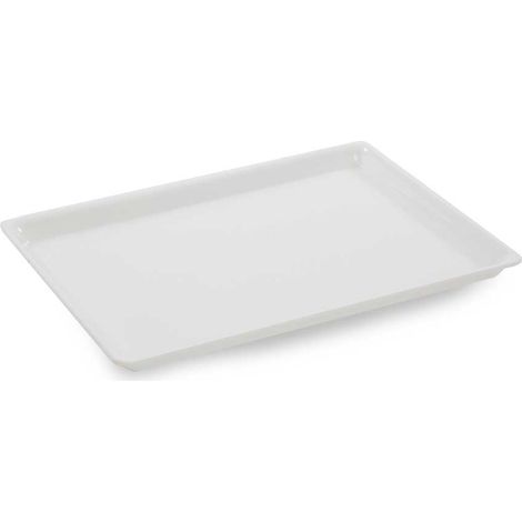 Plat en Plexiglas grande surface Blanc 335x260x17mm - Matériel CHR Pro