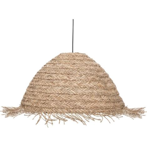 Lampe Suspension en Roseau "Sea View" 56cm Naturel (1/5)