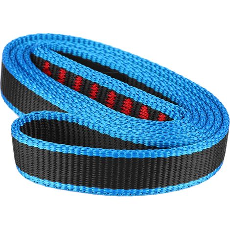 1 unité Ceinture de Sécurité Escalade Randonnée Alpine Descente Rapide Sangle Plate (120x1,6cm) (1/5)