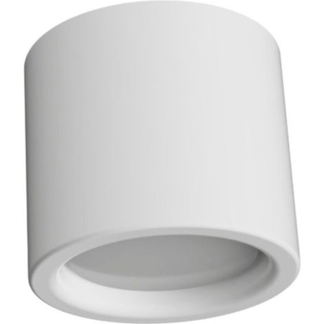 Plafoniera gesso lampadari bartalini dnats long plap23 gx53 led verniciabile