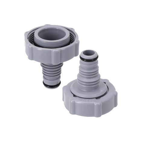 Adaptateur de tuyau pour piscine – Connecteur compatible Bestway P6H1419 – Raccord pour nettoyage-10 pièces (1/5)