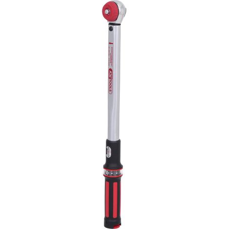 Drehmomentschlüssel 1/2' ERGOTORQUE precision KS TOOLS 40-200 Nm mit umschaltbarer Quick-Lock-Ratsche - 516.6042