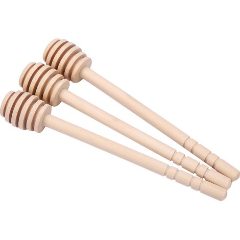 Lot de 24 bâtonnets en bois pour miel, cuillère à sirop et confiture, ustensiles de cuisine(2) (1/5)