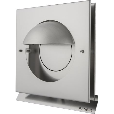 Überdruckgitter Edelstahl Abluftgitter Premium Lüftungsgitter Küchenabluftgitter Edelstahl gebürstet 150mm (1/5)