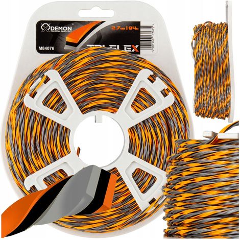 Demon Tri-Flex Schneidfaden 2,7 mm 84 m (1/5)