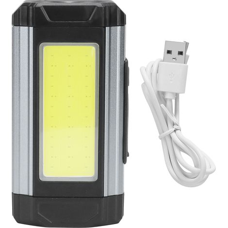 Lampe de travail multifonction COB, lampe d'inspection à aimant, recharge USB (1/5)