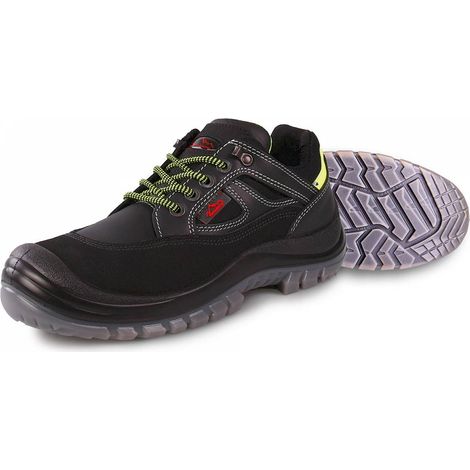 Hase Nepal Black S3 Sicherheitshalbschuh aus Rindleder Größe 43 (1/3)