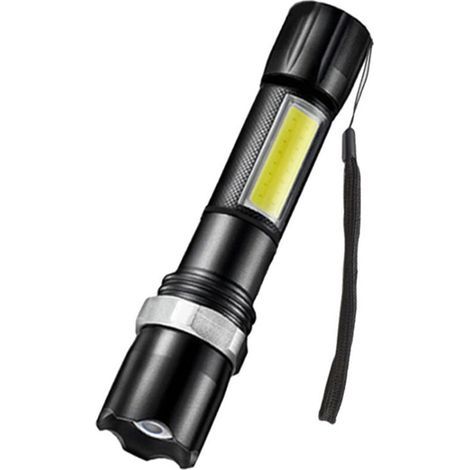 Wiederaufladbare LED-Taschenlampe – 300 lm – 3 Modi (1/5)