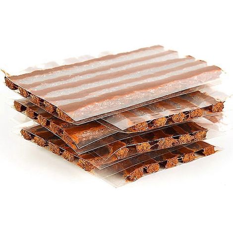 Lot de 10 bandes de réparation pour pneus tubeless, colle à mélanger pour voiture et moto (1/4)
