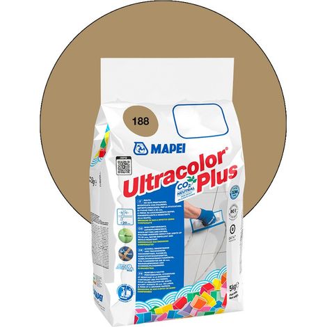 Joint de carrelage ULTRACOLOR PLUS MAPEI  5 Kg - 188 Biscuit