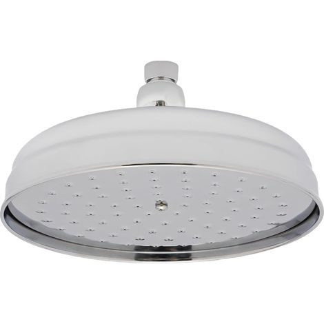 360 ° rotatif antique pomme de douche antirouille Anticorrosion pomme de douche en acier inoxydable 20cm style européen pomme de douche (argent) (1/5)