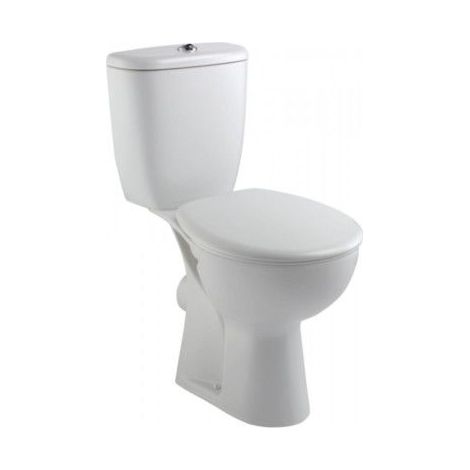 Jacob Delafon – Cuvette pour WC suspendu sortie horizontale – Céramique blanche – Double chasse 3/6 L – Dimensions 67,5 x 35,5 cm (1/3)