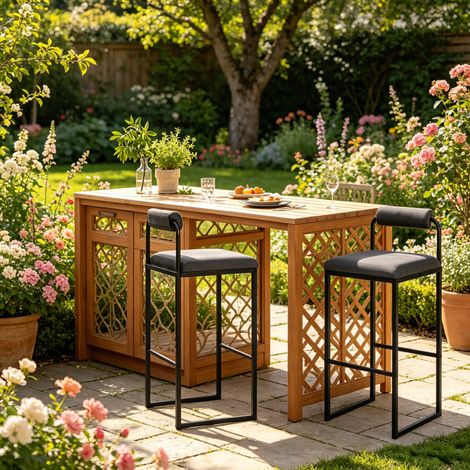Tabouret de bar design avec dossier, chaise haute de comptoir pour cuisine, lot de 2 tabourets de café, style moderne, siège confortable pour îlot de cuisine. (1/5)