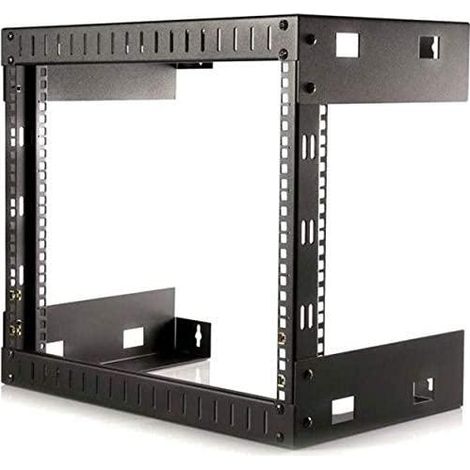 Startech Rack de montage mural 8U noir robuste (1/2)