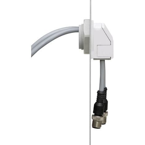 Icotek KVT 32 W90 Passacavo divisibile Policarbonato Grigio 1 pz. (1/2)