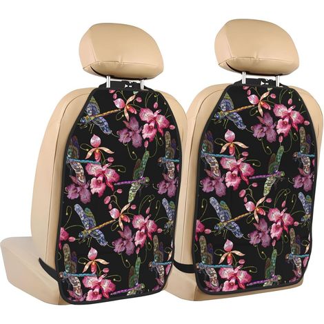 Lot de 2 tapis protection pour siège arrière voiture - Tendance (1/5)