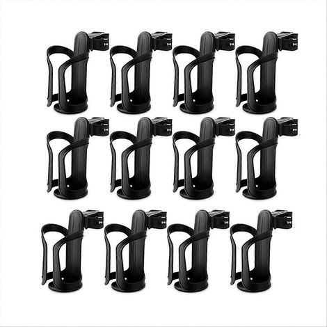 Lot de 12 porte-bouteilles rotatifs à 360° pour bureau, idéal pour la rentrée scolaire. Porte-bouteilles de bureau rotatif à 360°. (1/5)