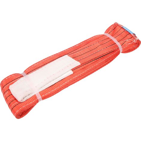 5T 3 Meter Hebeband mit Doppelöse und Schnalle, flaches Hebeband aus Polyester für industrielle Zwecke (1/5)