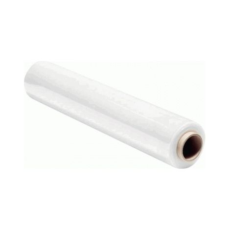 FILM ESTENSIBILE MANUALE BIANCO PELLICOLA ROTOLO altezza 50cm 23 my IMBALLAGGIO