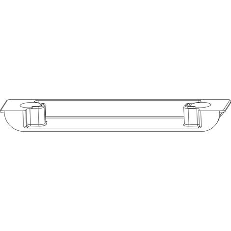 MACO MT Hebeteil Falzluft 4 mm Versatz  9 mm silber (95117) (1/3)