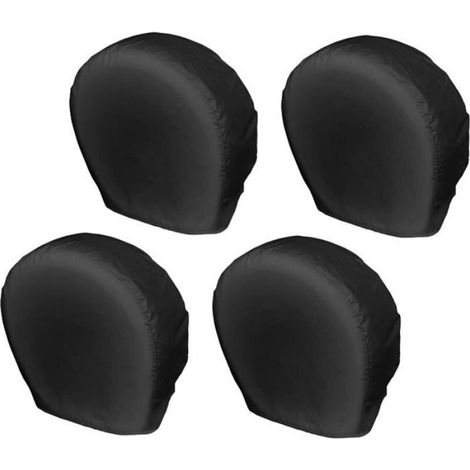Housse De Protection Pour Pneus - Vinyle Impermeable Anti-UV - Diametre 73 A 80 Cm - Pour SUV Camping-Cars Et Vehicules Routiers - Lot De 4 (1/4)