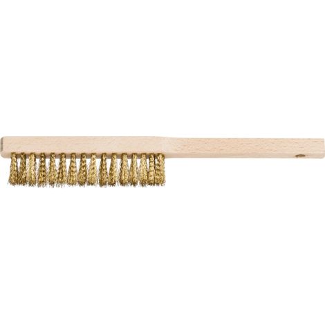 PFERD TOOLS Handbürste für Feinmechaniker HBFM 4reihig Messing-Draht-Ø0,15 mm 10 Stk (1/5)