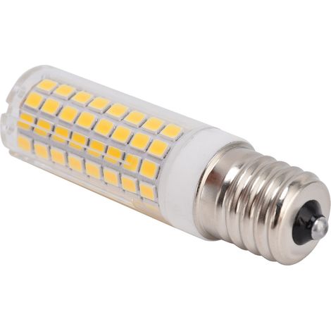 Ampoule LED Maïs E17 1000LM 102LED Dimmable, 10W 110V Blanc Chaud, Lampe de Lustre, Plafonnier et Applique, Éclairage Décoratif, Standard Bougie (1/5)