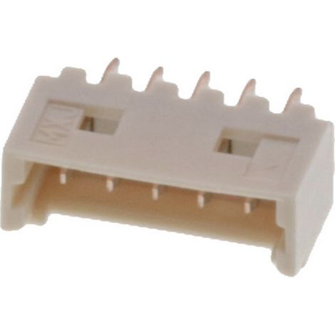 Molex Einbau-Stiftleiste (Standard) Polzahl Gesamt 5 Rastermaß: 1.25 mm 530470510 1 St. Tray