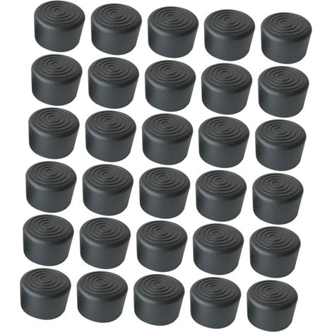 de 100 embouts ronds en caoutchouc pour pieds de chaises (1/5)