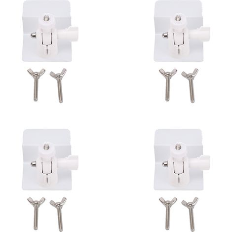 Support de gouttière pour panneau solaire, rotation à 360° et inclinaison à 180° réglables pour caméra (1/5)