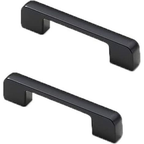 Poignée De Meuble En Alliage De Zinc En T, Poignée De Porte De Placard De Cuisine, Poignée De Meuble Chromé Brillant, Poignée De Porte, Poignée De Commode, Trou Central 96 Mm (5 Pièces) (1/5)