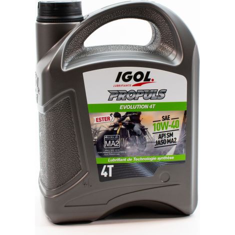 Huile Moteur IGOL PROPULS EVOLUTION 10w40 4 Litres (1/2)