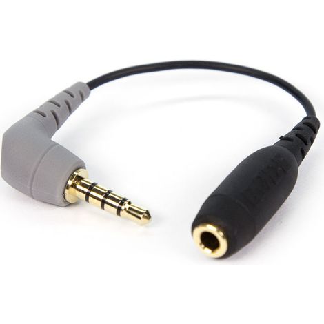 Adaptateur audio RØDE SC4/A TRS vers TRRS 3,5 mm blindé gris (R100232) (1/2)