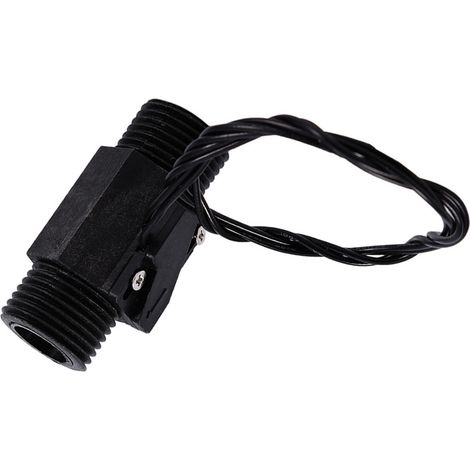 Interrupteur de débit d'eau en plastique 1 pièce, capteur magnétique vertical/horizontal AC 220V (1/5)